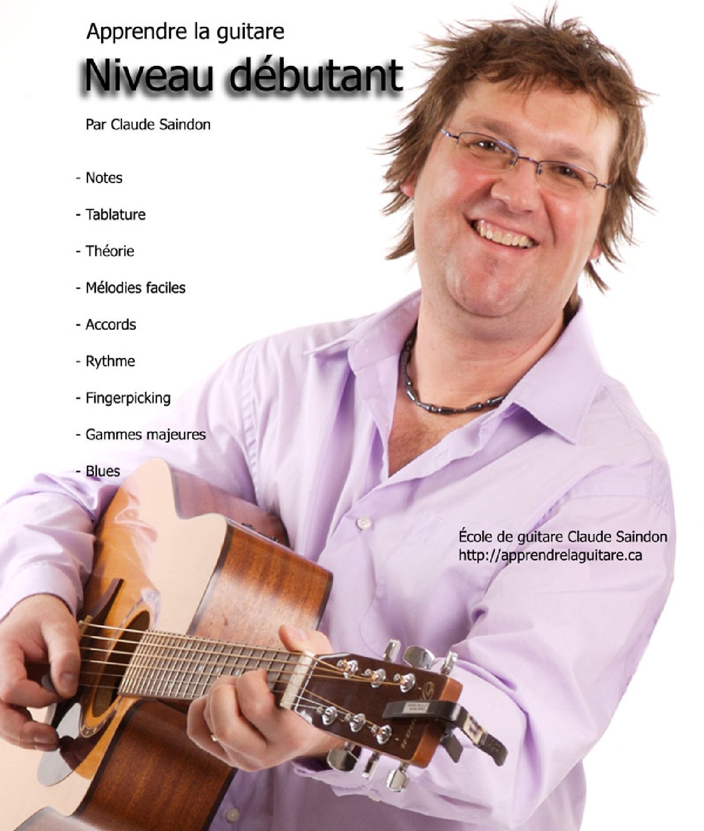 Livre débutant pour guitare