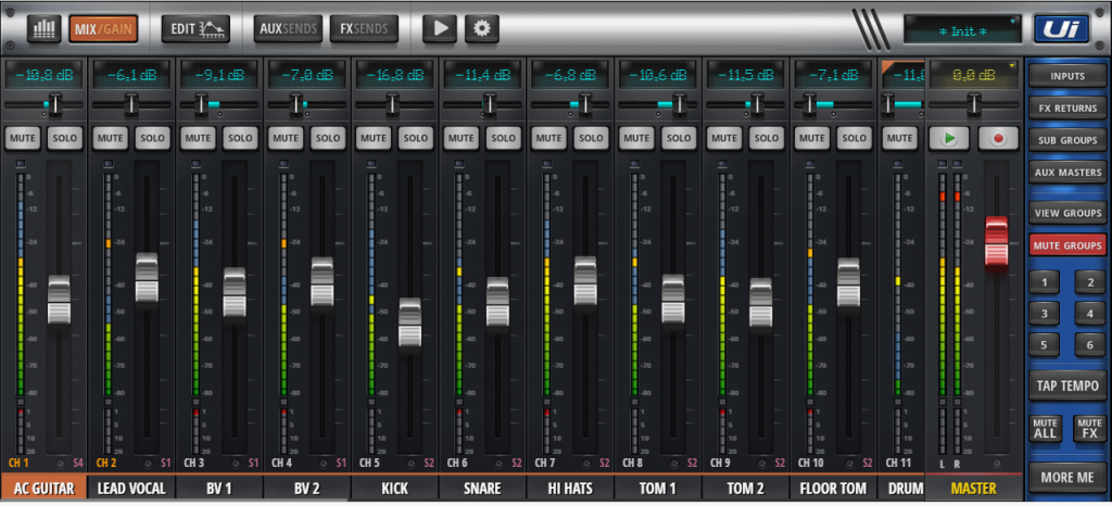 control soudcraft ui12