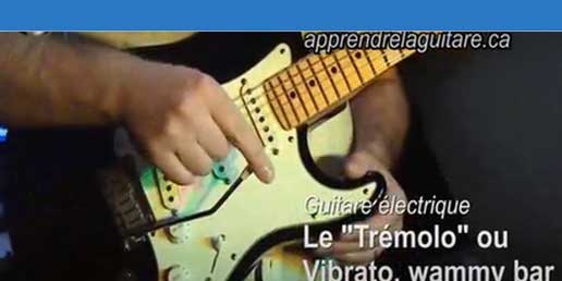 tremolo et pickups