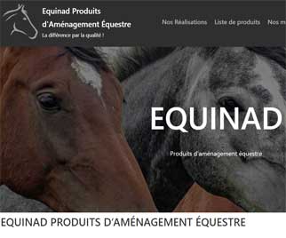 Equinad fabricant de produits pour chevaux 